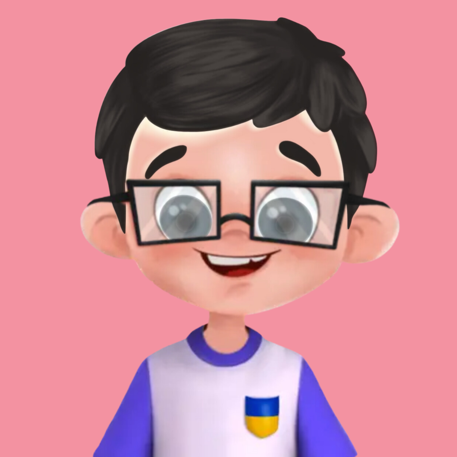 приклад намальованого хлопчика